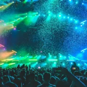 A widely-attended rave/event.
