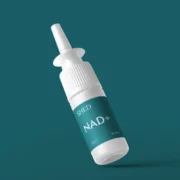 An image of Shed NAD in a nasal spray bottle.