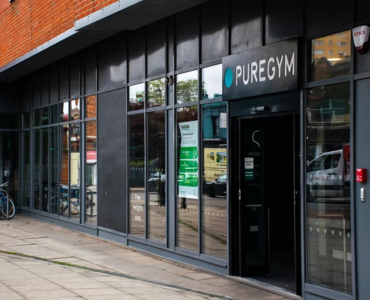 exterior of a PureGym location