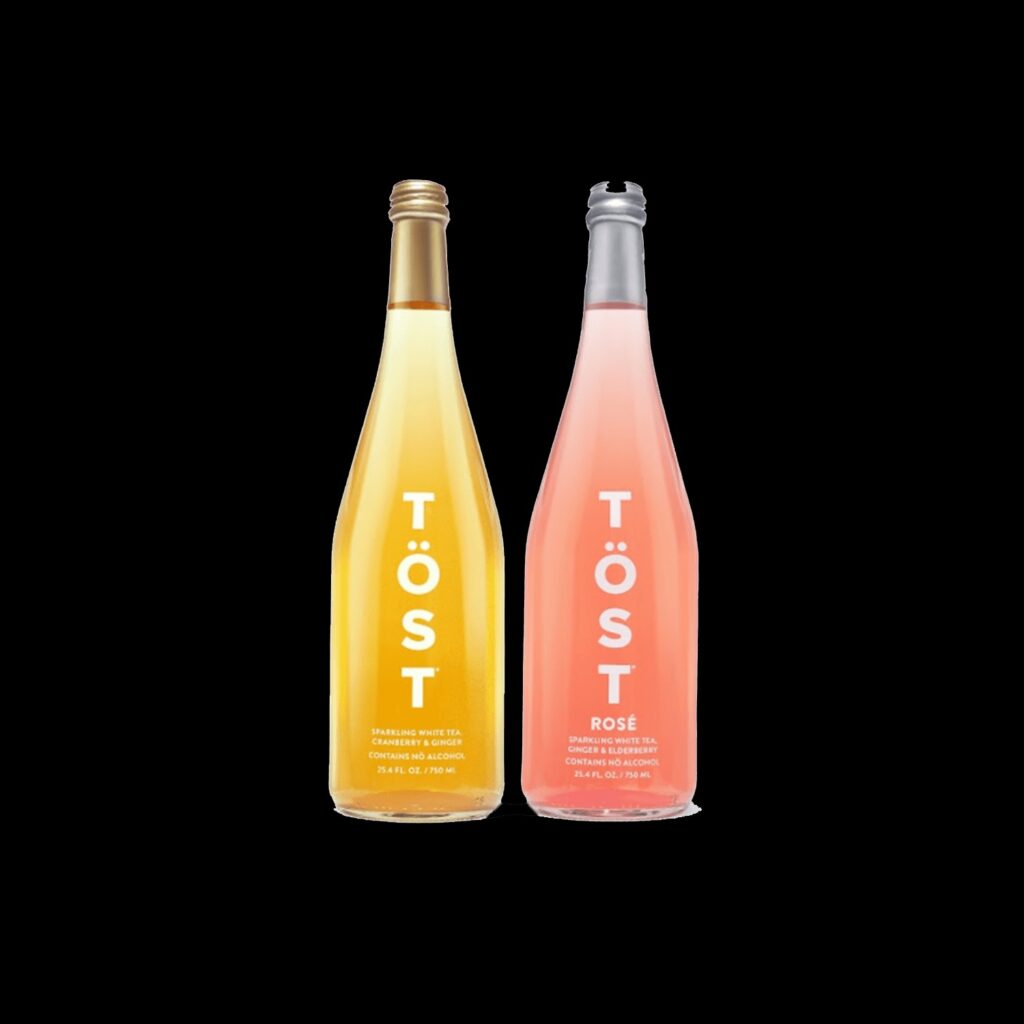 tost non-alcoholic wine bottles