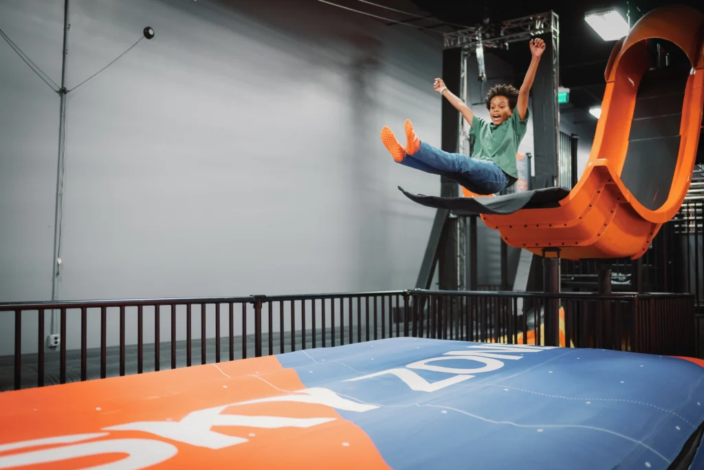 Sky Zone slide