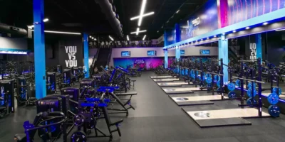 an interior shot of Amped Fitness.