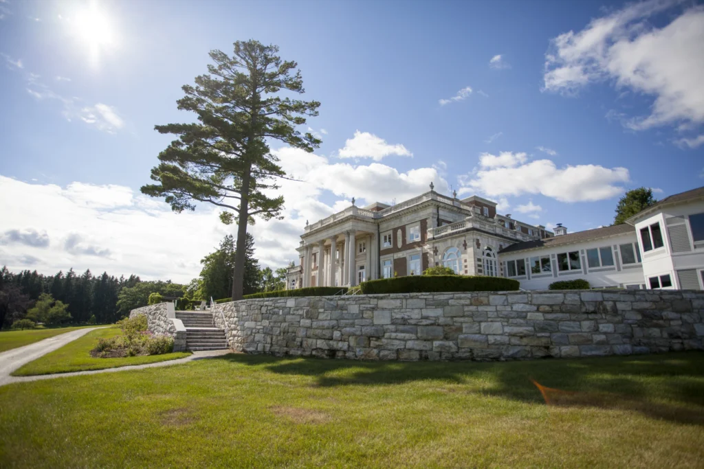 An exterior image of Canyon Ranch Lenox Mansion.