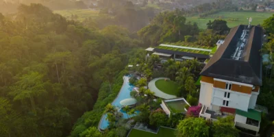 aerial shot of The Westin Resort & Spa Ubud, Bali