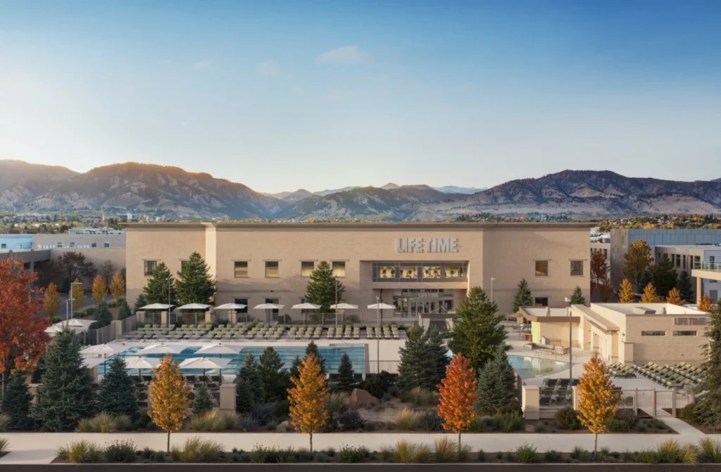 Life Time Boulder, CO rendering.