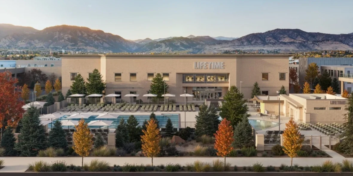 Life Time Boulder, CO rendering.