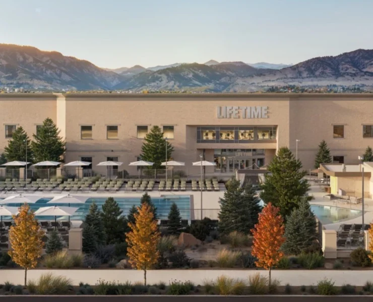 Life Time Boulder, CO rendering.