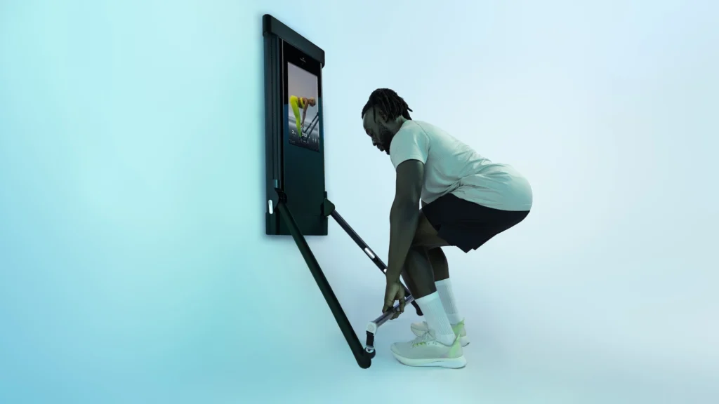 Tonal user, connected fitness