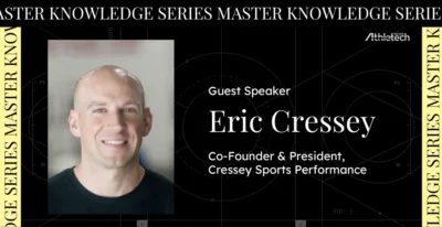 artwork for the ATN Master Knowledge Series podcast featuring Eric Cressey