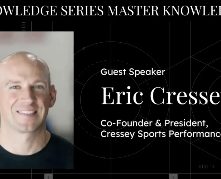 artwork for the ATN Master Knowledge Series podcast featuring Eric Cressey
