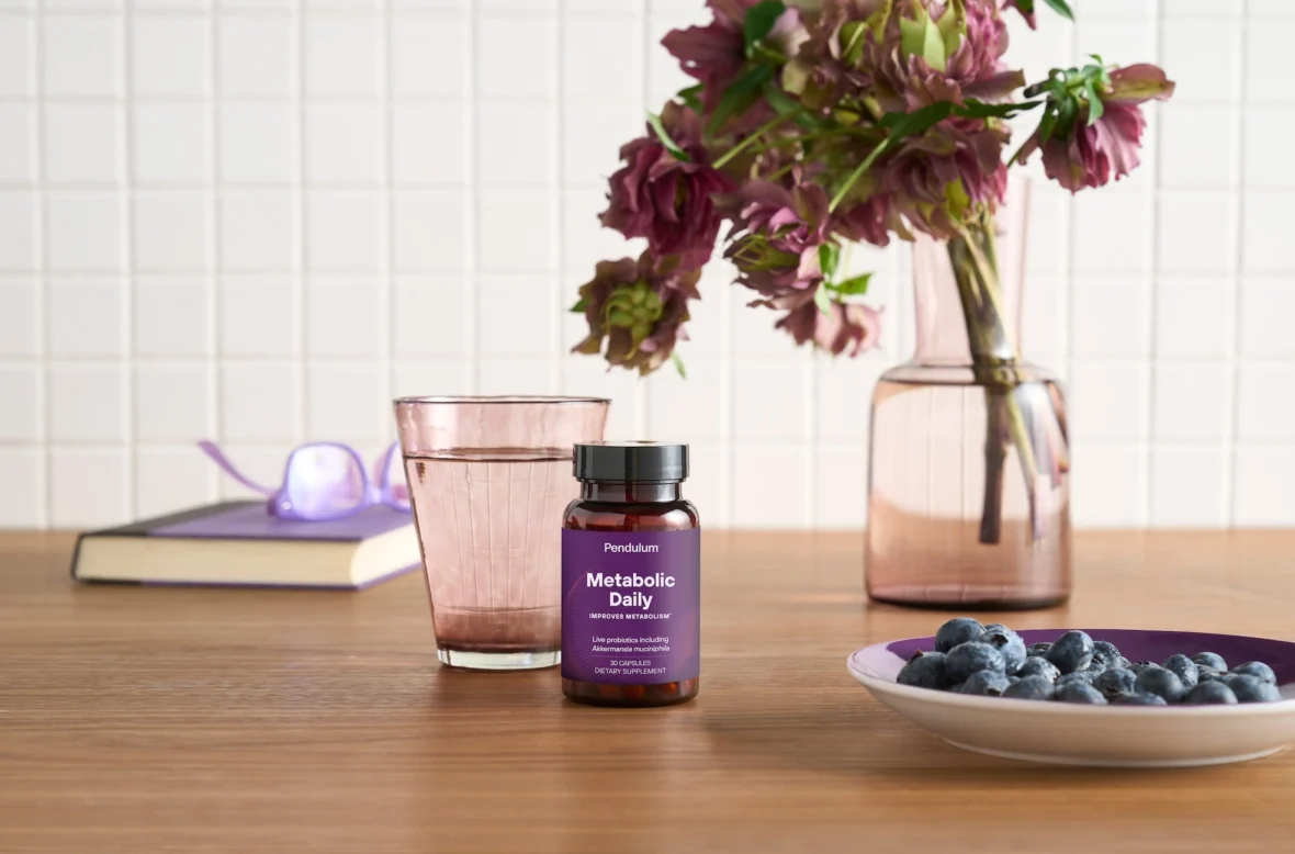 Pendulum supplement bottle