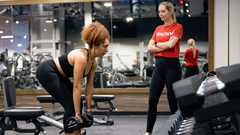 Retro Fitness workout