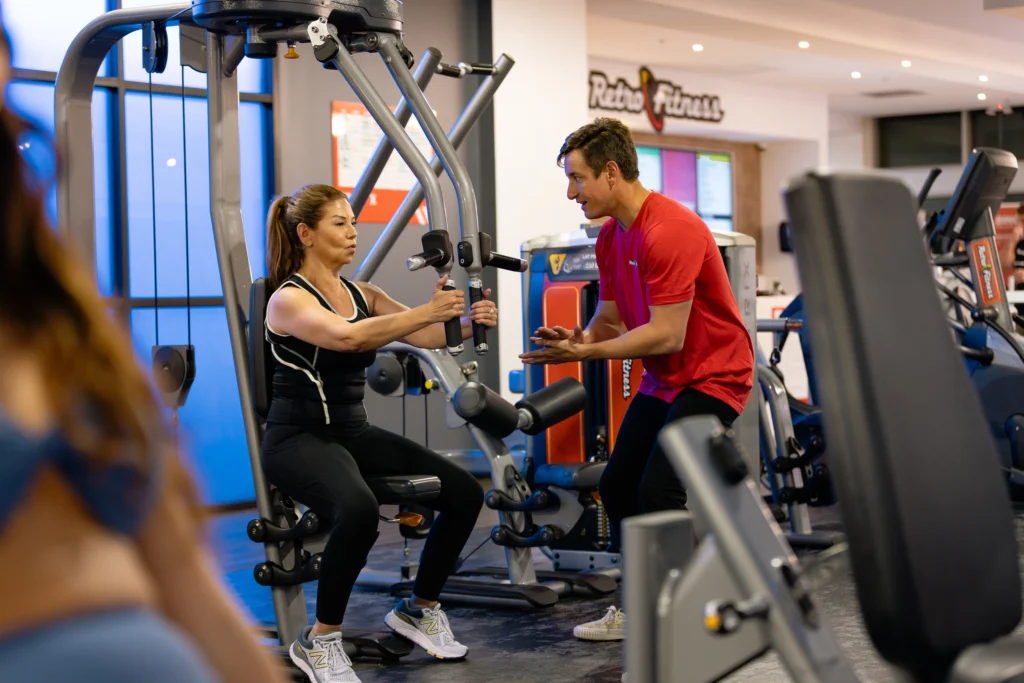 Retro Fitness strength