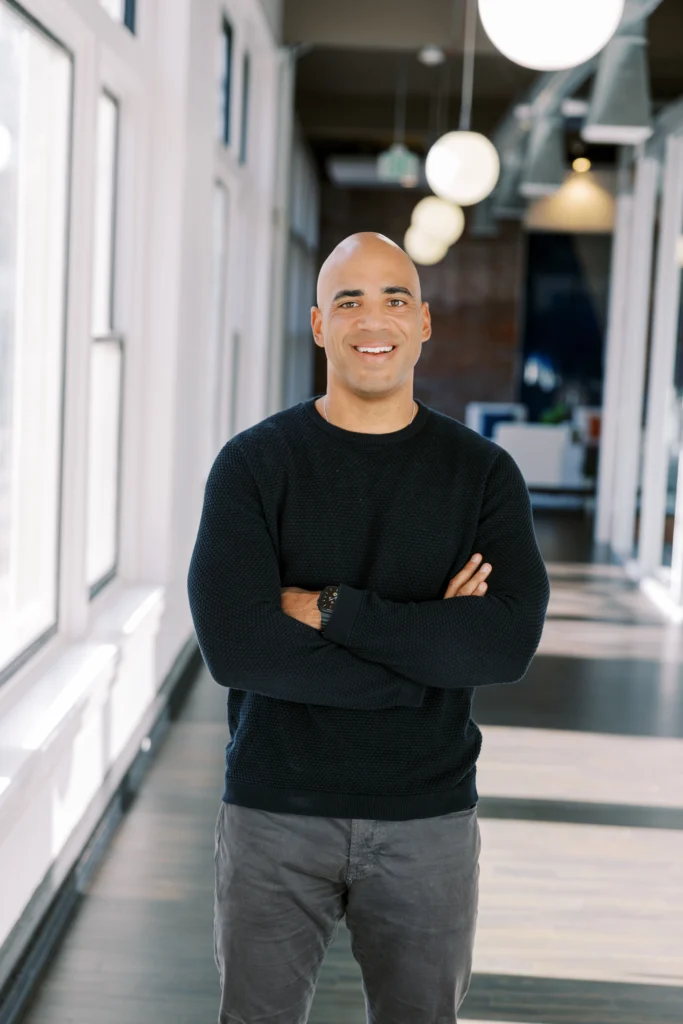 smiling image of Hundred Health founder Tyler Smith.