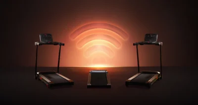 two wi-fi treadmills from Sunny Health & Fitness