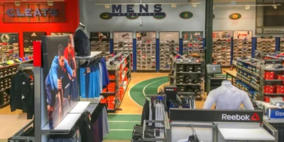 interior of a Dick's Sporting Goods store
