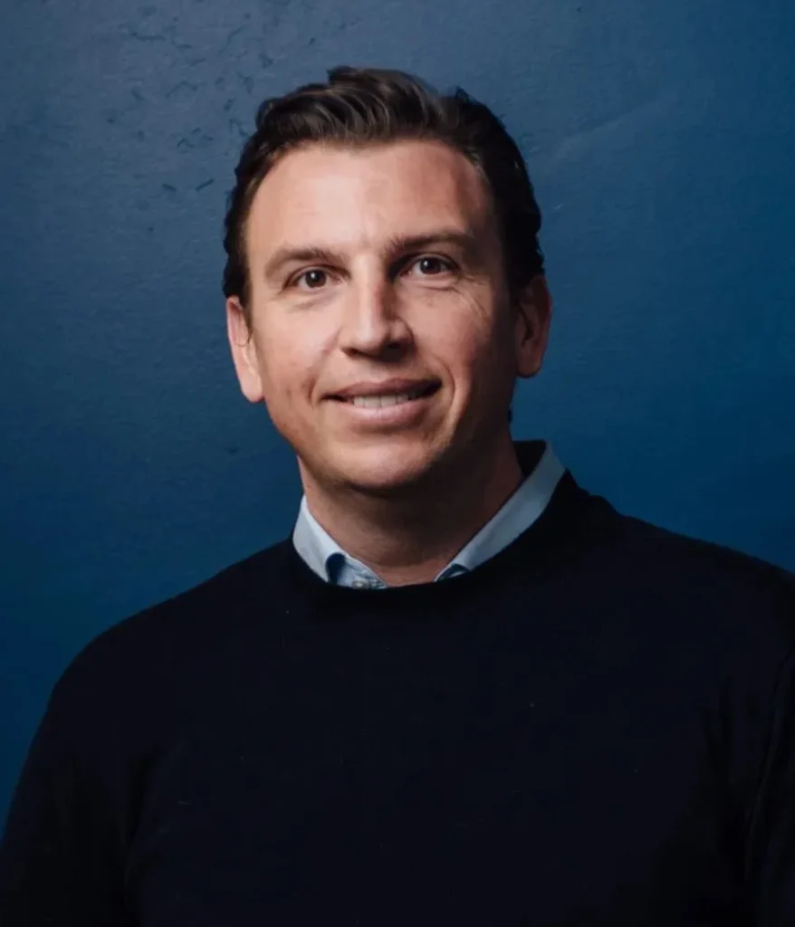 A smiling headshot of Fritz Lanman, CEO of Playli