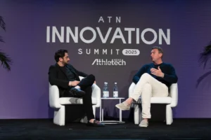 Fritz Lanman on stage at the ATN Innovation Summit
