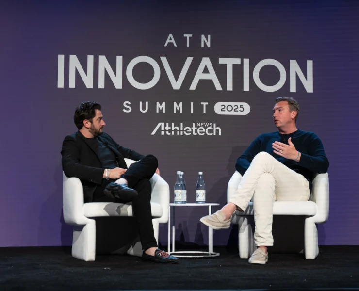 Fritz Lanman on stage at the ATN Innovation Summit