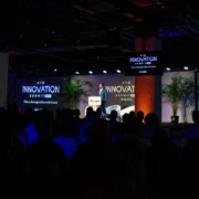 shot of the ATN Innovation Summit opening speech