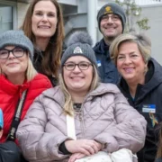 A group of women from Burn Boot Camp.