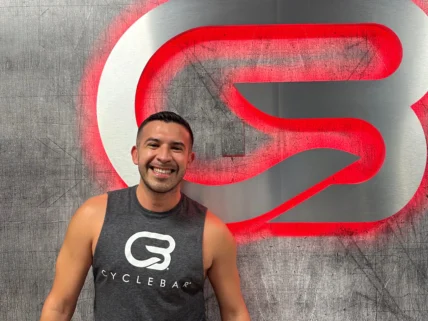 Cyclebar instructor Enrique Rodriguez