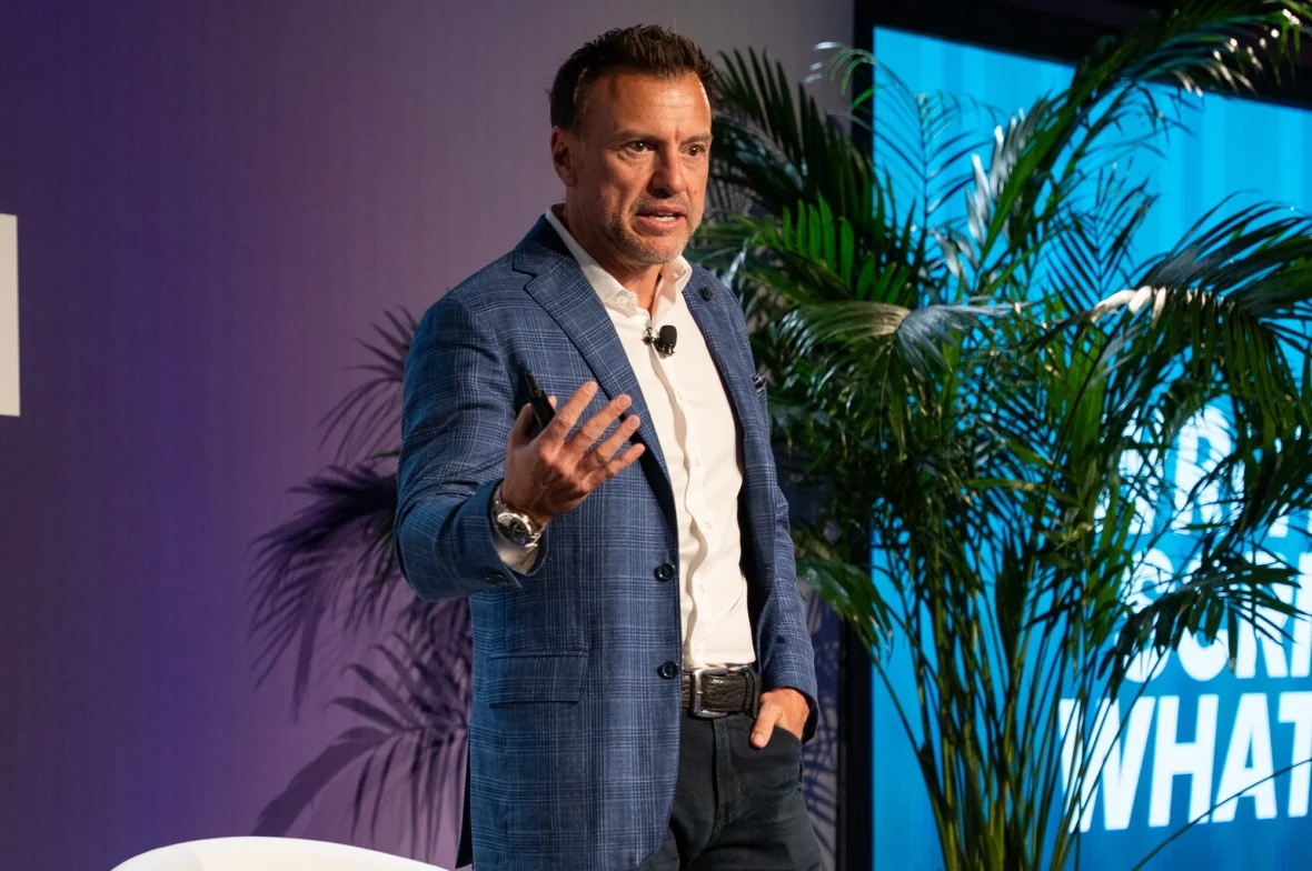 Anthony Geisler speaks at the ATN Innovation Summit 2025