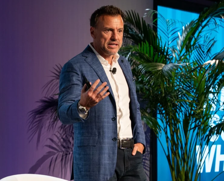 Anthony Geisler speaks at the ATN Innovation Summit 2025