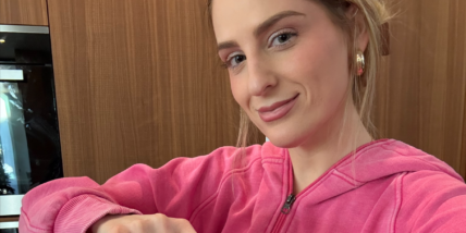 Meghan Trainor with Terra Origin products.