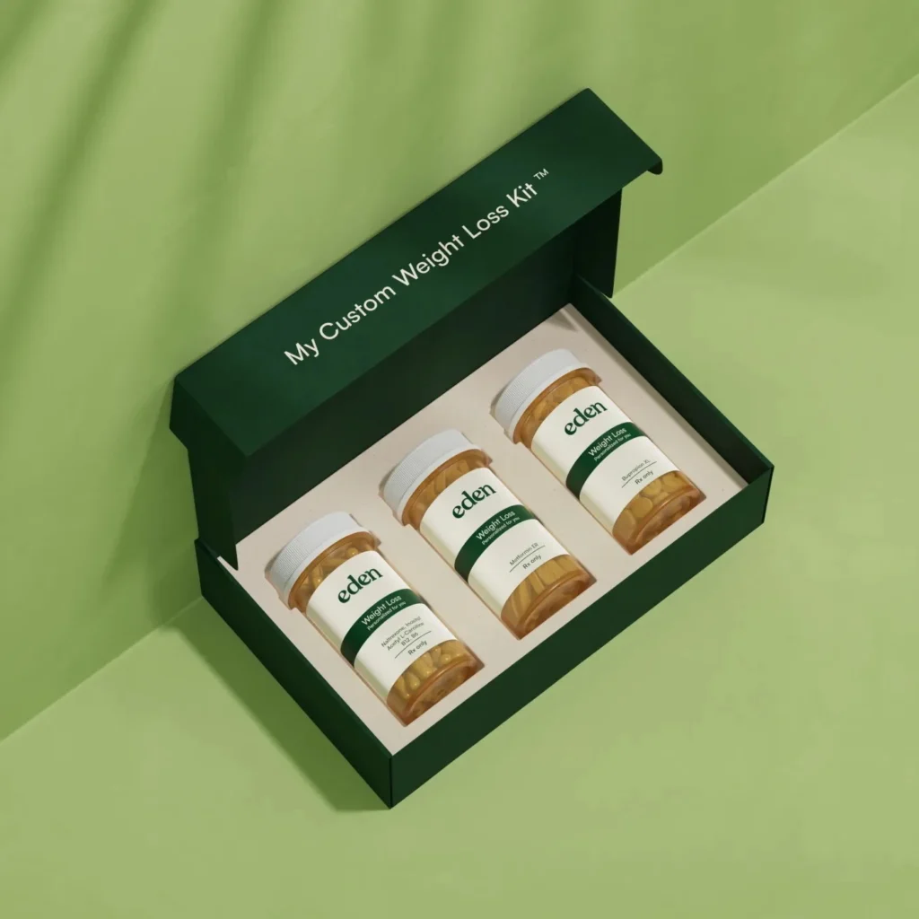 A custom weight loss kit from Eden.