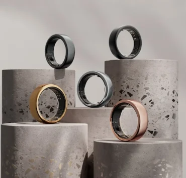 Multiple Oura Ring Gen3 smart rings