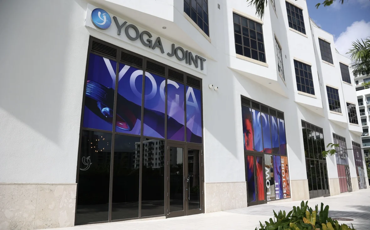 exterior of a Yoga Joint studio