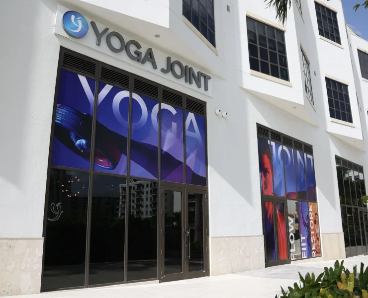 exterior of a Yoga Joint studio