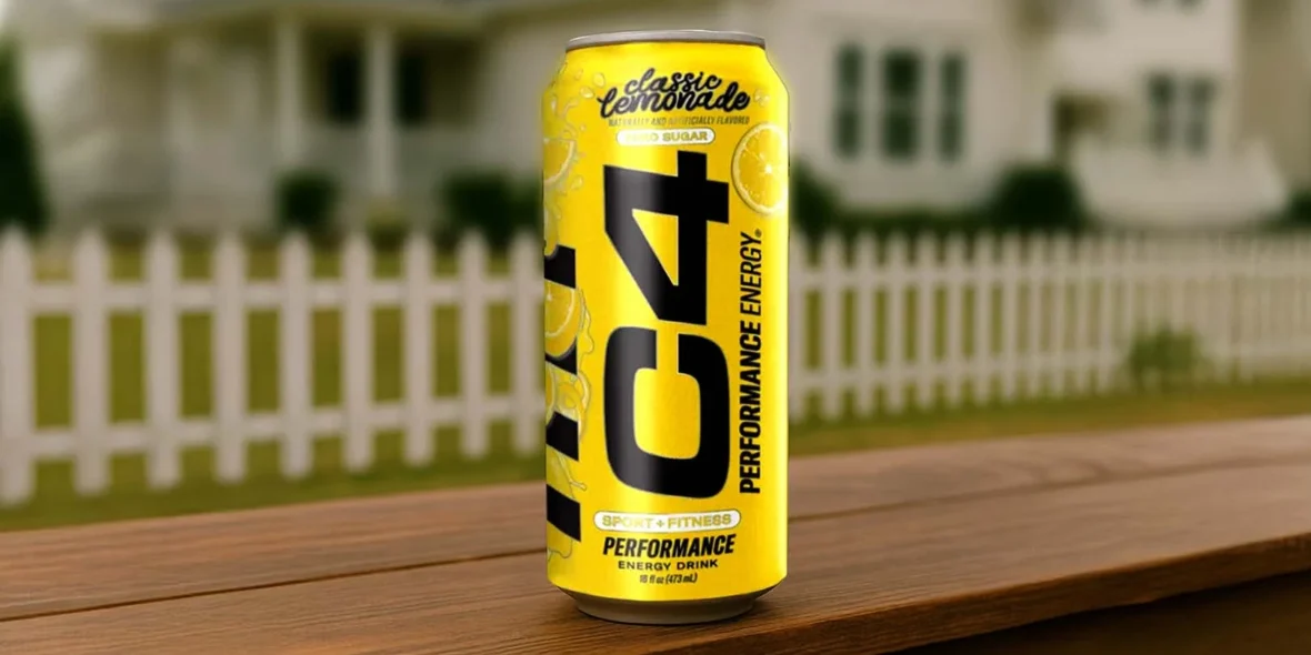 C4 Energy drink can