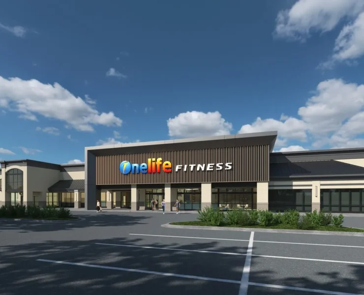 Onelife Fitness Durham, NC rendering.