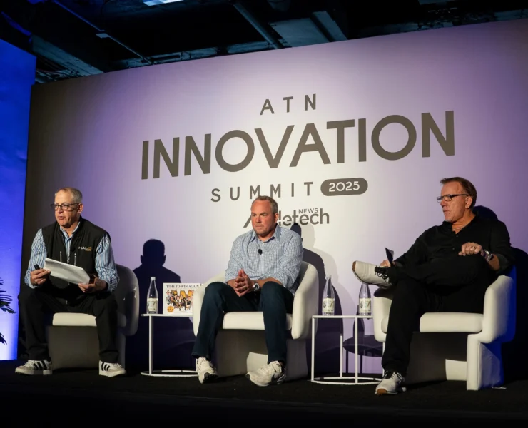 panelists speak during an M&A session at the ATN Innovation Summit