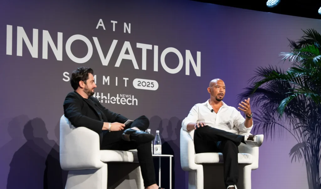 ATN's Edward Hertzman and Peloton's Nick Caldwell