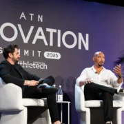 ATN's Edward Hertzman and Peloton's Nick Caldwell