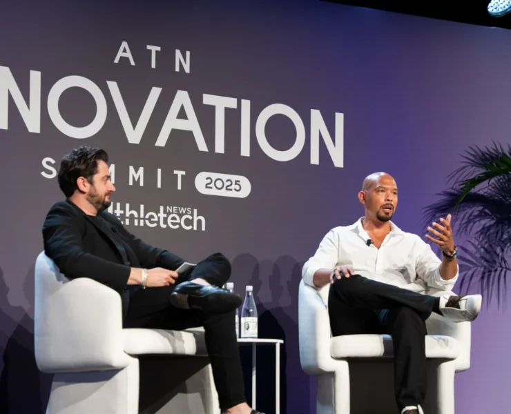 ATN's Edward Hertzman and Peloton's Nick Caldwell
