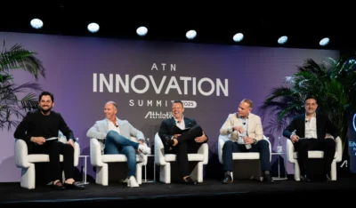 five people speak at the ATN Innovation Summit