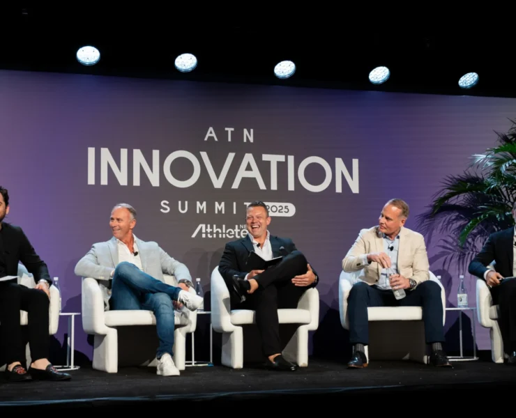 five people speak at the ATN Innovation Summit