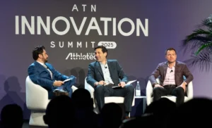 Calley Means and Anthony Geisler speak at the ATN Innovation Summit
