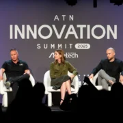 Panelists on stage at the ATN Innovation Summit