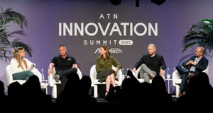 Panelists on stage at the ATN Innovation Summit