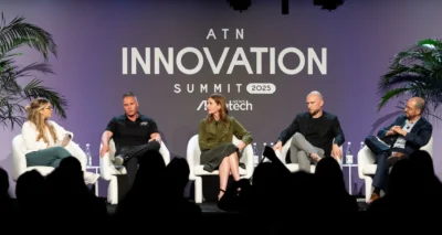 Panelists on stage at the ATN Innovation Summit