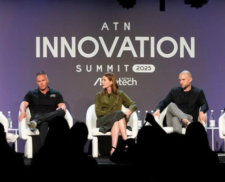 Panelists on stage at the ATN Innovation Summit