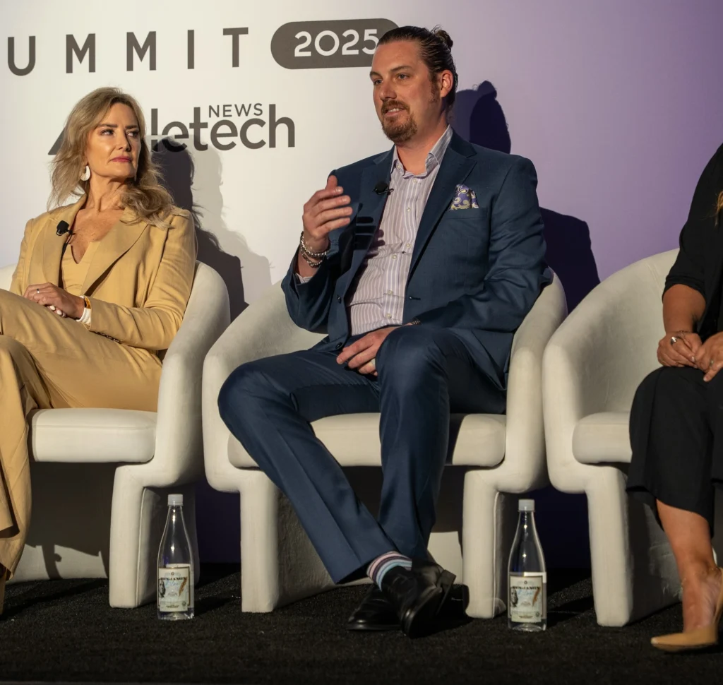 two panelists speak at the ATN Innovation Summit