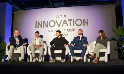 Jeff Zwiefel, Sat Randhawa, Eric Litman, Kyle Jones, Mona Rosene at ATN Innovation Summit