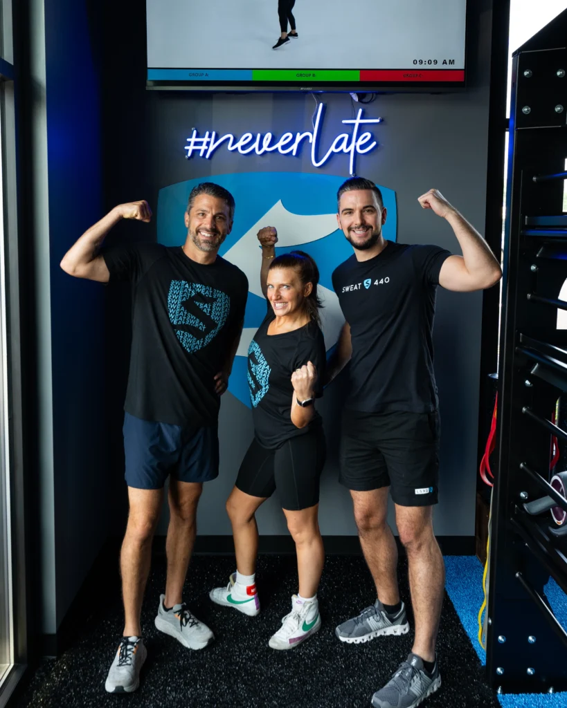 Three Sweat440 members