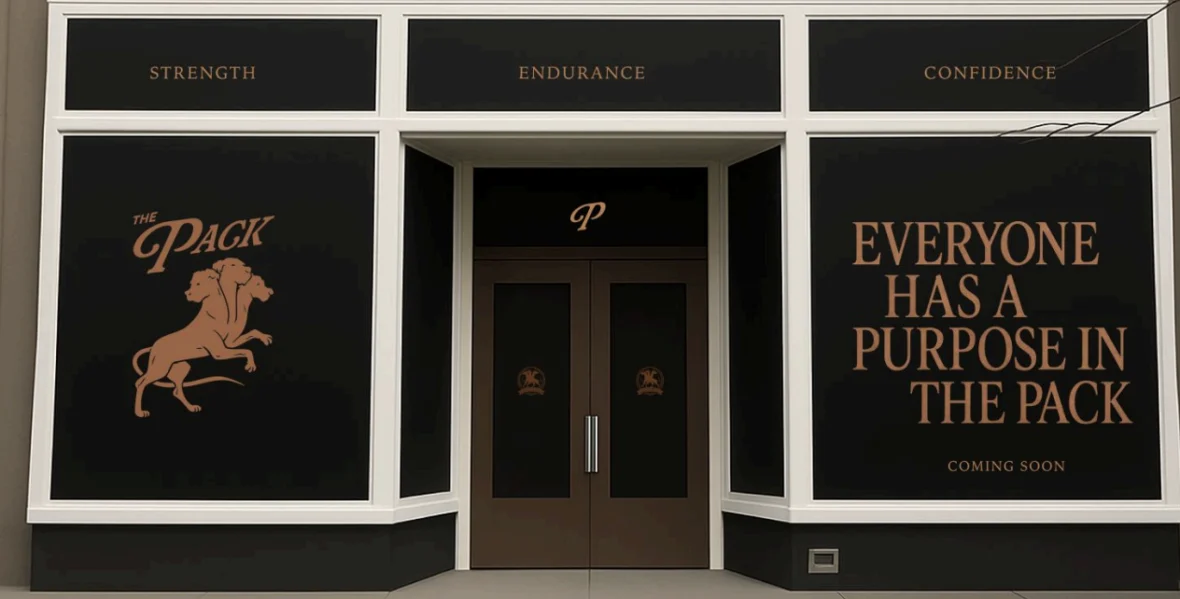 rendering of The Pack studio exterior